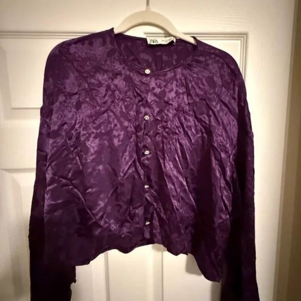 Purple Women's Top size L